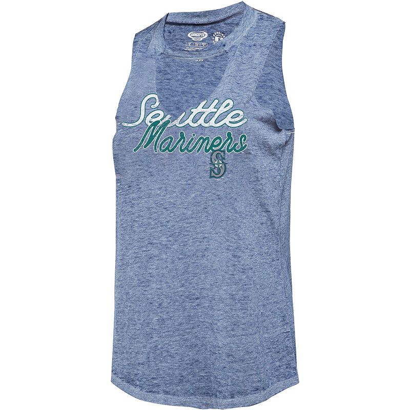 Womens Concepts Sport Navy Seattle Mariners Loyalty Choker Neck Tank Top, 