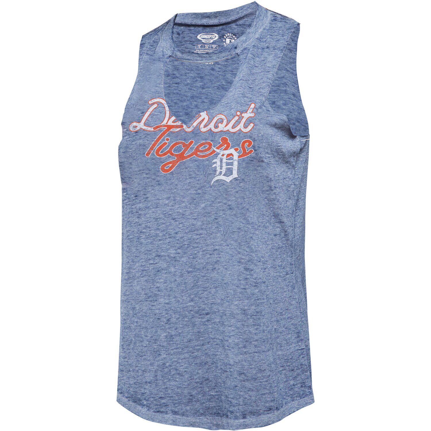 Image for Unbranded Women's Concepts Sport Navy Detroit Tigers Loyalty Choker Neck Tank Top at Kohl's.