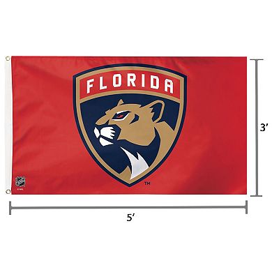 WinCraft Florida Panthers 3' x 5' Deluxe Flag