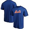 Men's Fanatics Branded Royal New York Mets Official Wordmark T-Shirt