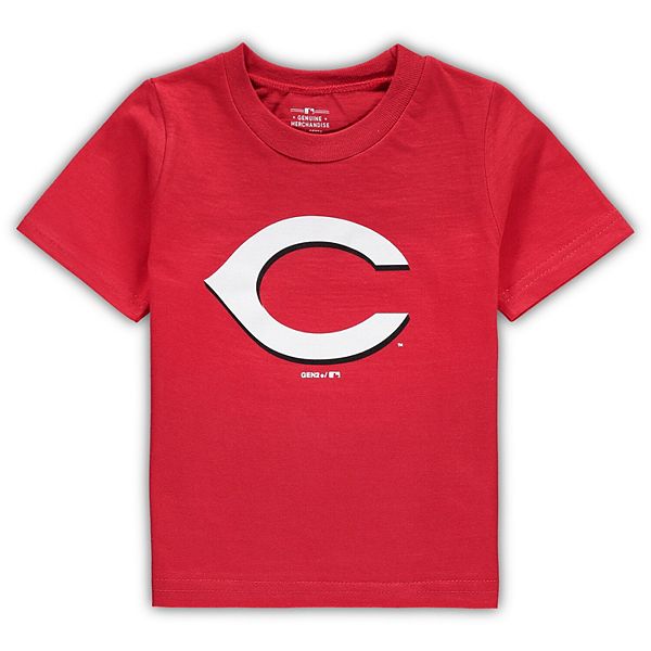 Infant Red Cincinnati Reds Primary Team Logo TShirt
