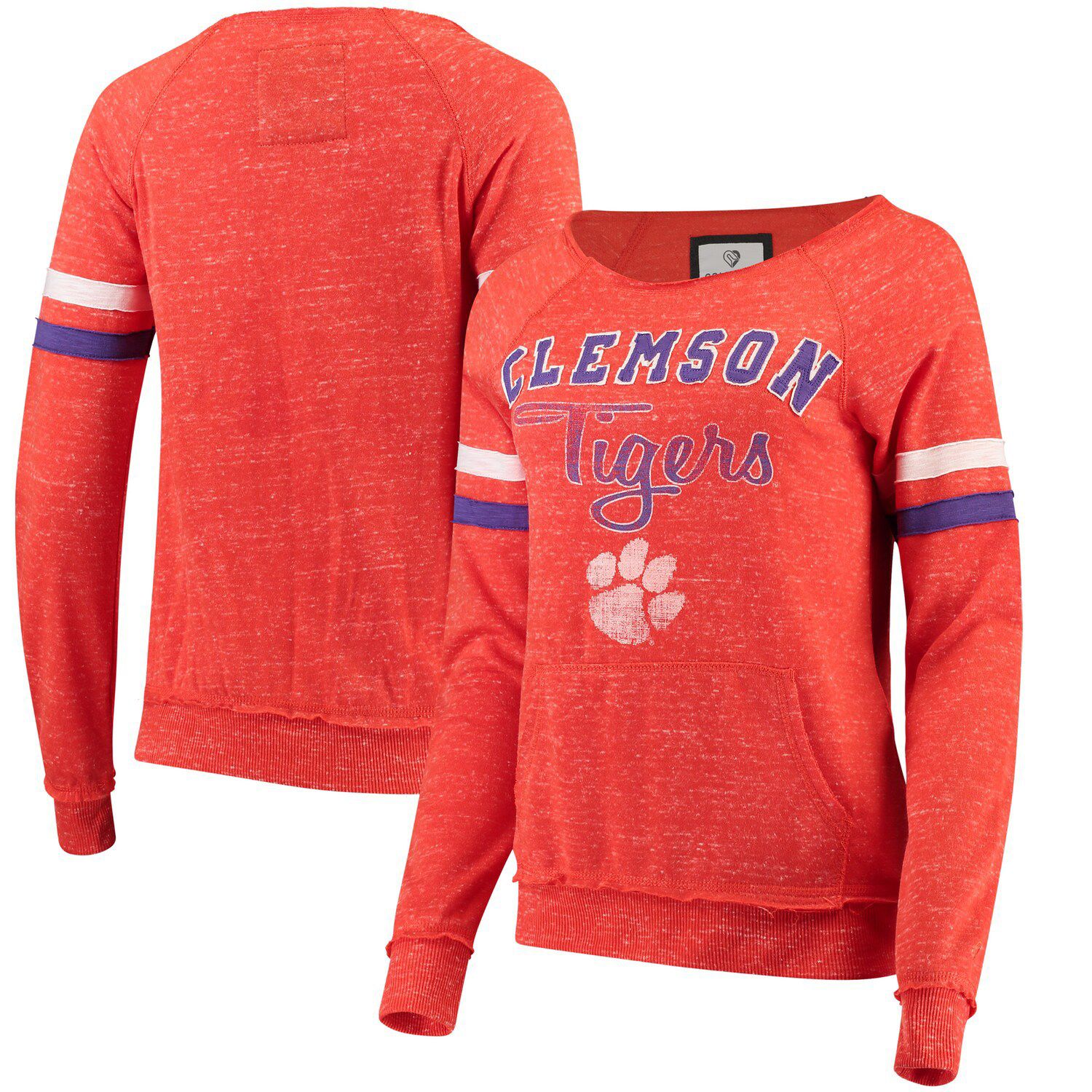 orange clemson sweatshirt