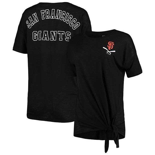 New Era Women's New Era Black San Francisco Giants Slub Jersey