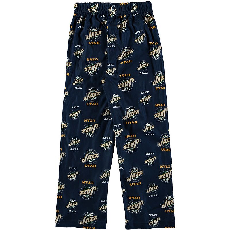 UPC 191496087658 product image for Youth Nike Navy Utah Jazz Team Color Printed Pants, Boy's, Size: Youth XL, Blue | upcitemdb.com