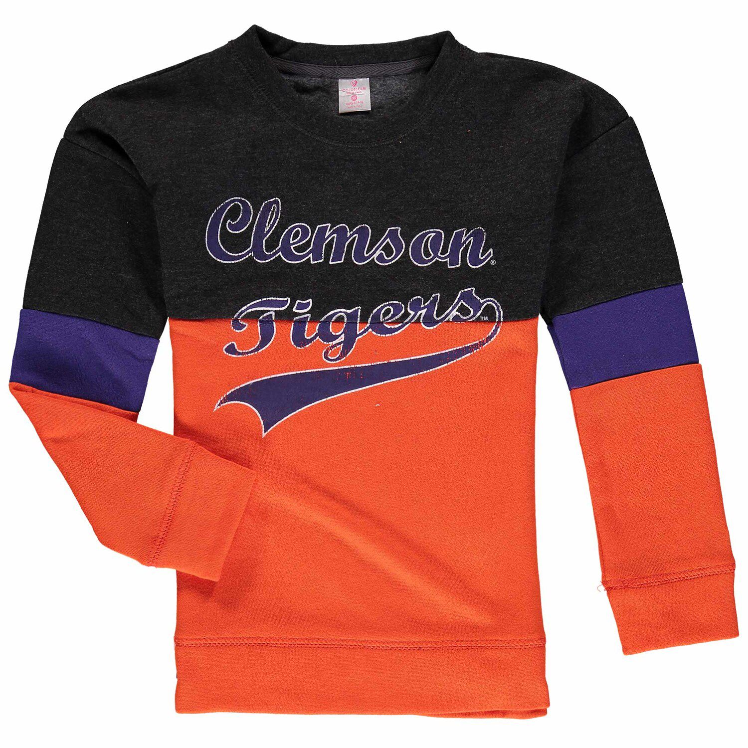 orange clemson sweatshirt