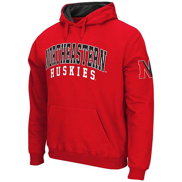 Men's Stadium Athletic Red Northeastern Huskies Double Arches Pullover ...