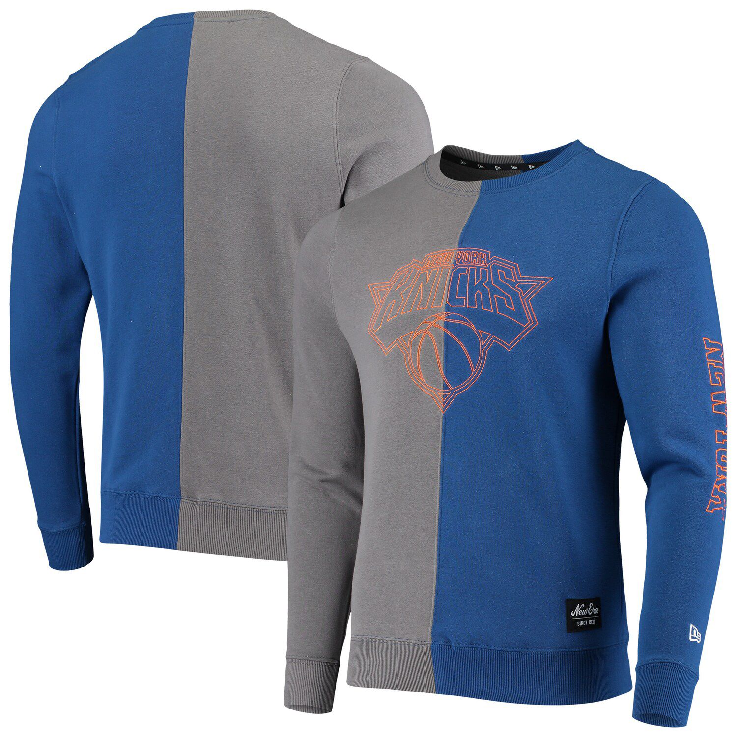 gray knicks sweatshirt