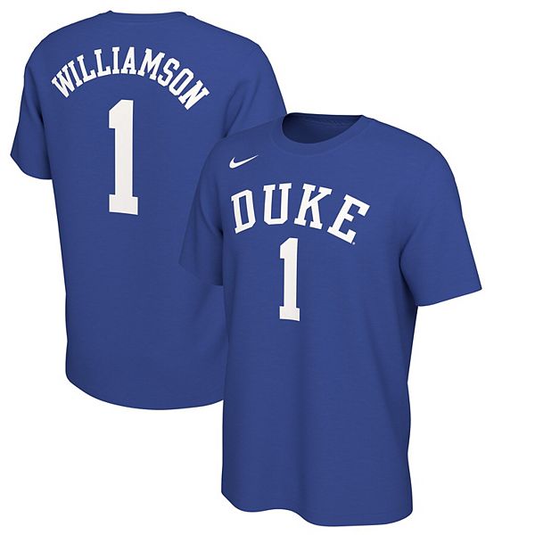 Men's Nike Zion Williamson White Duke Blue Devils Limited Basketball Jersey