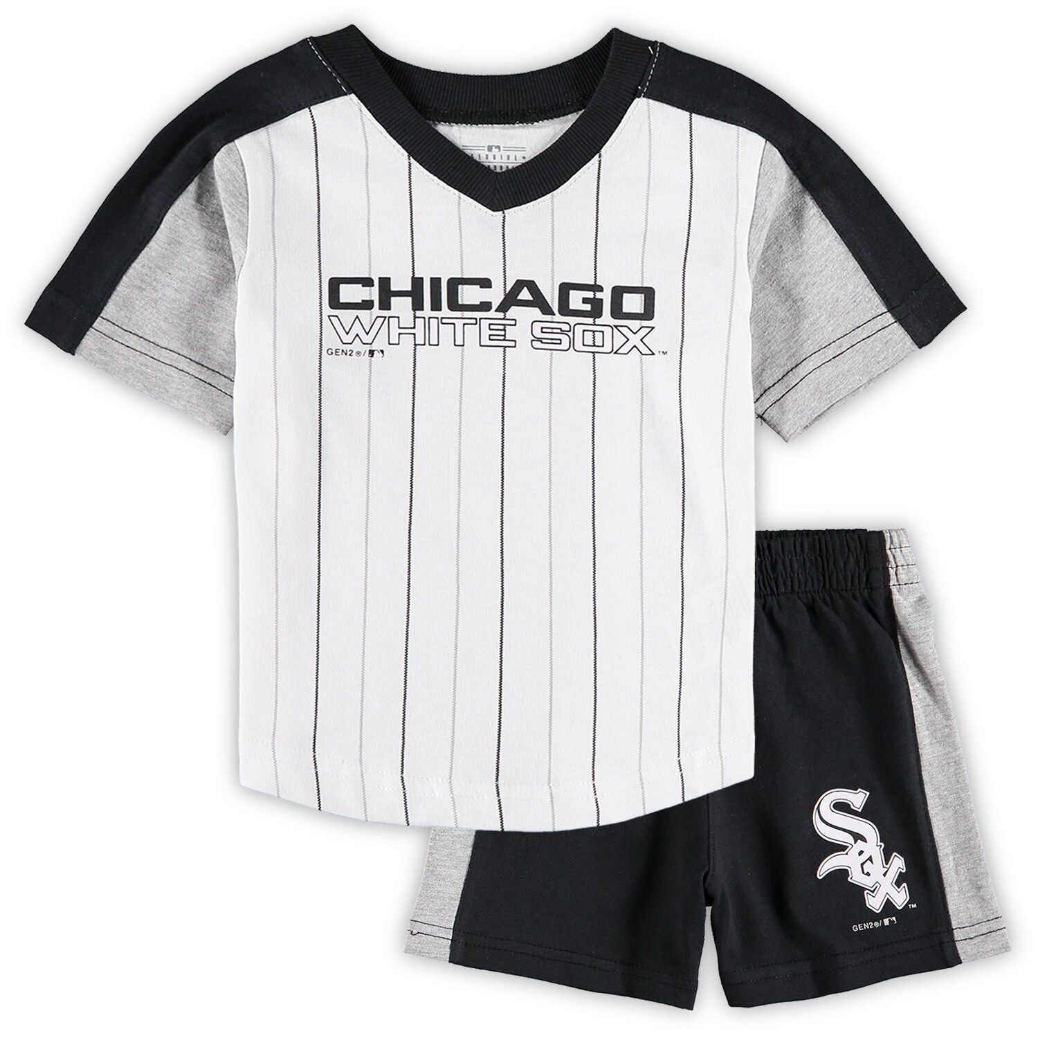 toddler white sox shirt