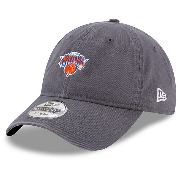 Men S New Era Graphite New York Knicks On Court 29twenty Fitted Hat