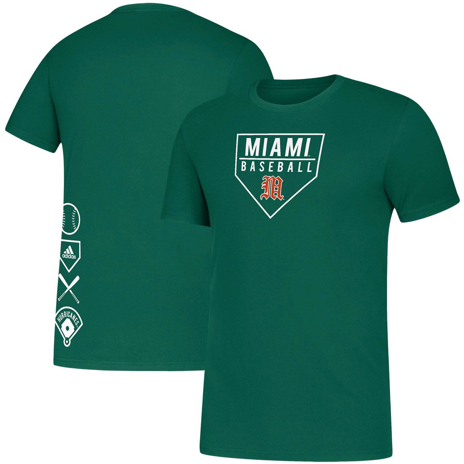 miami hurricanes baseball shirt