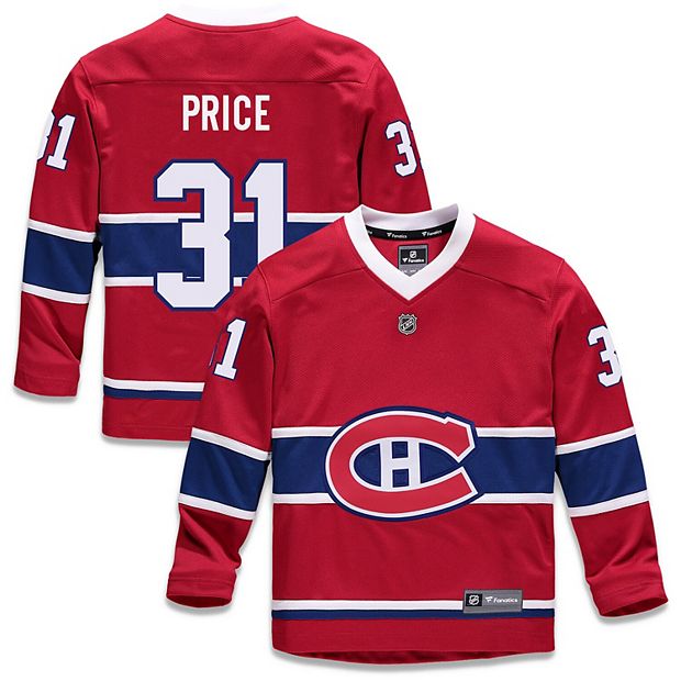 Montreal Canadiens Carey Price Official White Fanatics Branded