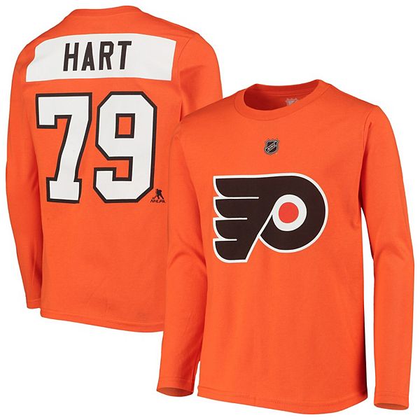 Men's Fanatics Branded Carter Hart Black Philadelphia Flyers Alternate Premier Breakaway Player Jersey
