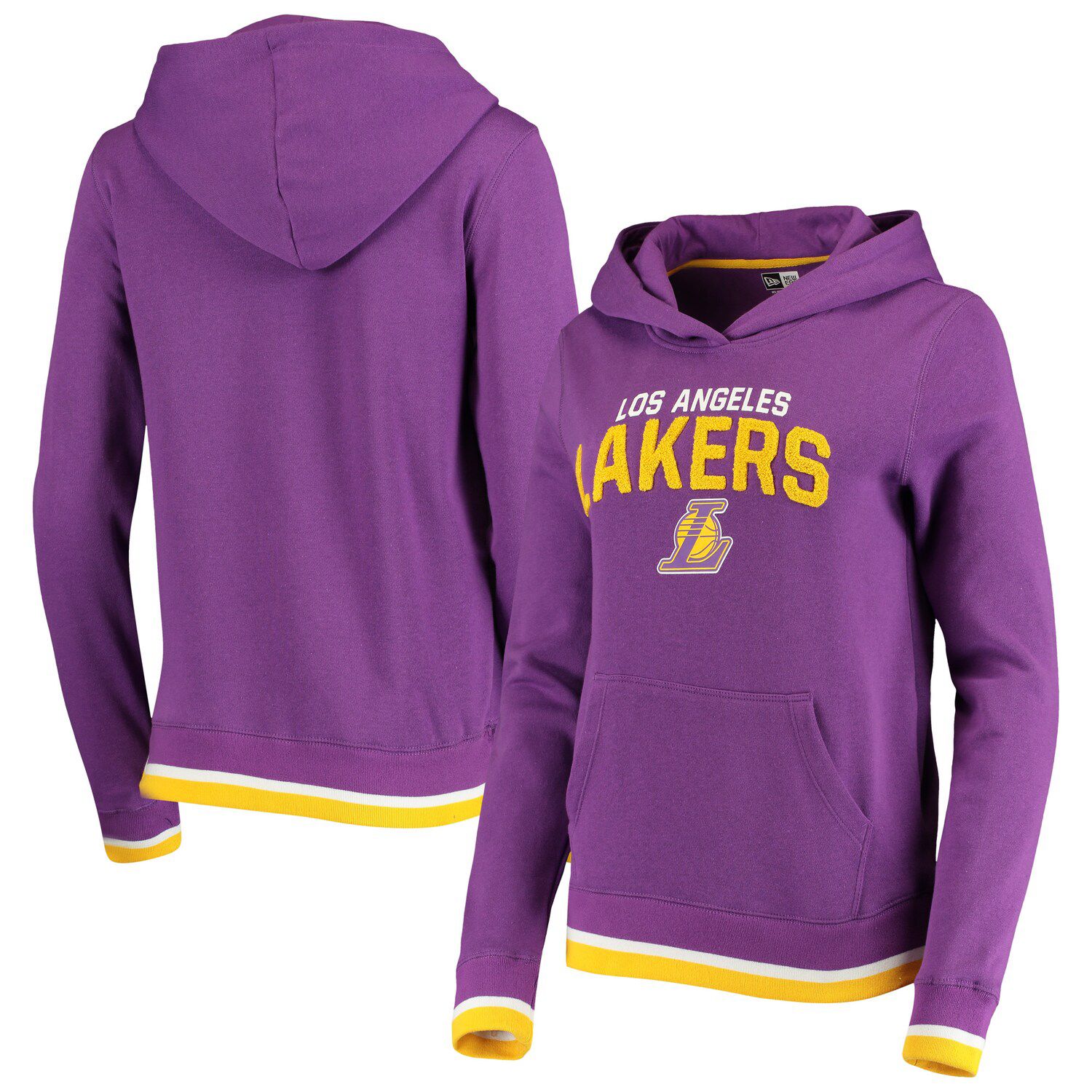 purple lakers sweater