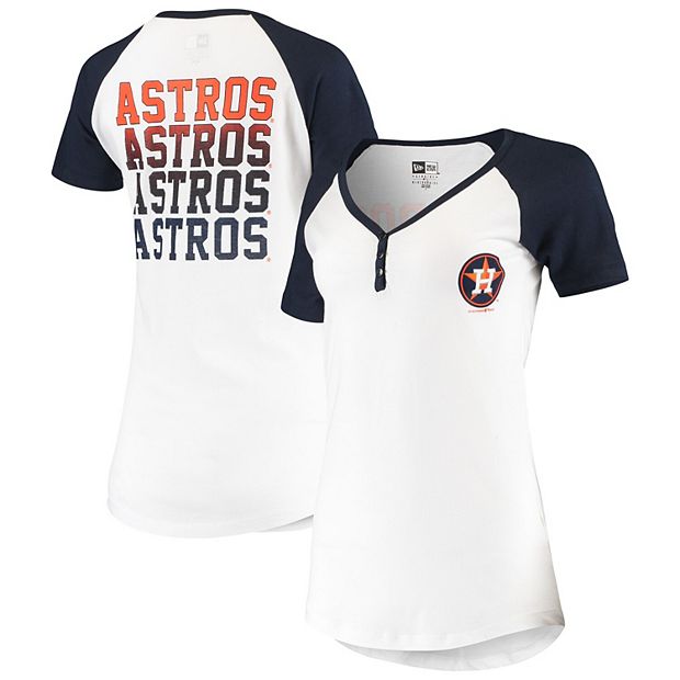 New Era Women's Houston Astros Navy T-Shirt