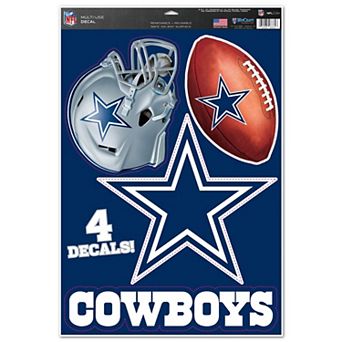 "WinCraft Dallas Cowboys 11"" x 17"" #1 Fan Multi-Use Decal Sheet"