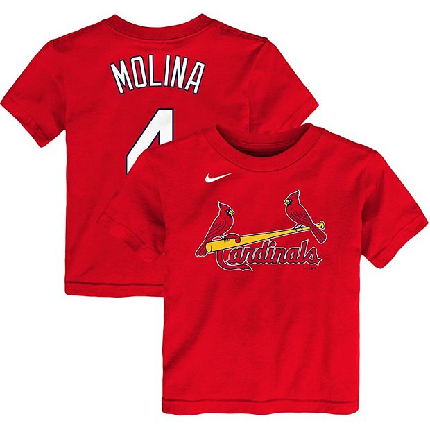 St Louis Cardinals T Shirt Kids Large (7) Adidas