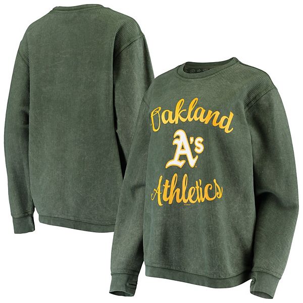 Women's G-III 4Her by Carl Banks Green Oakland Athletics Team Graphic Fitted T-Shirt Size: Medium