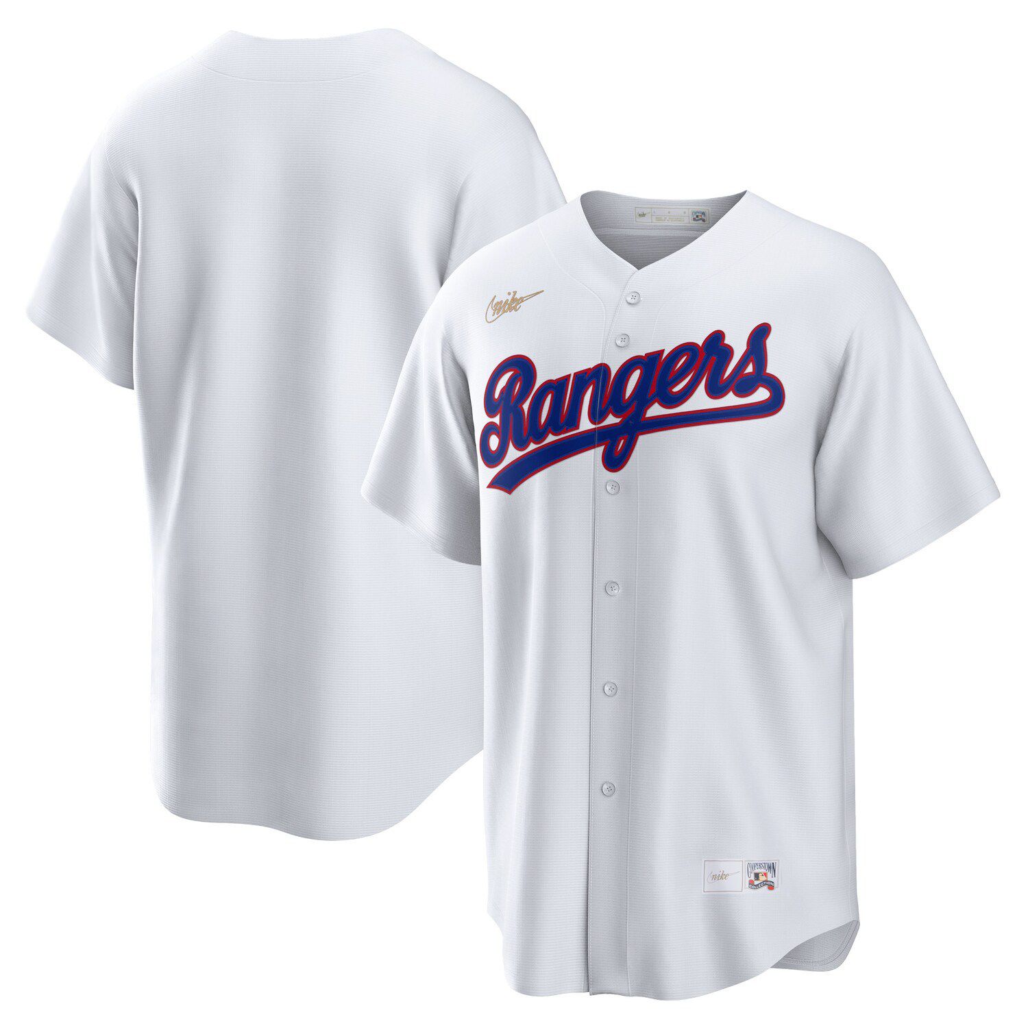 texas rangers jersey history