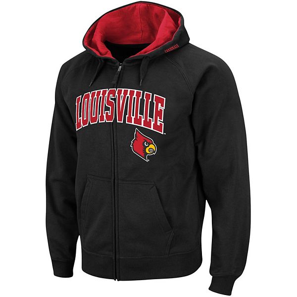 Louisville Cardinals Stadium Athletic Arch & Logo Pullover Hoodie