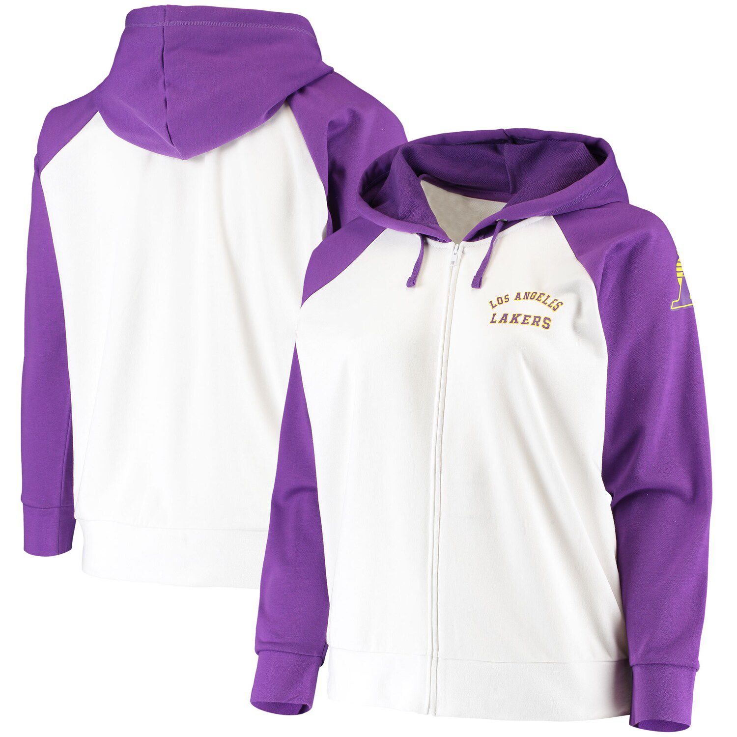 plus size purple hoodie