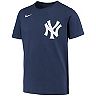 Youth Nike Gerrit Cole Navy New York Yankees Player Name & Number T-Shirt