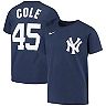 Youth Nike Gerrit Cole Navy New York Yankees Player Name & Number T-Shirt