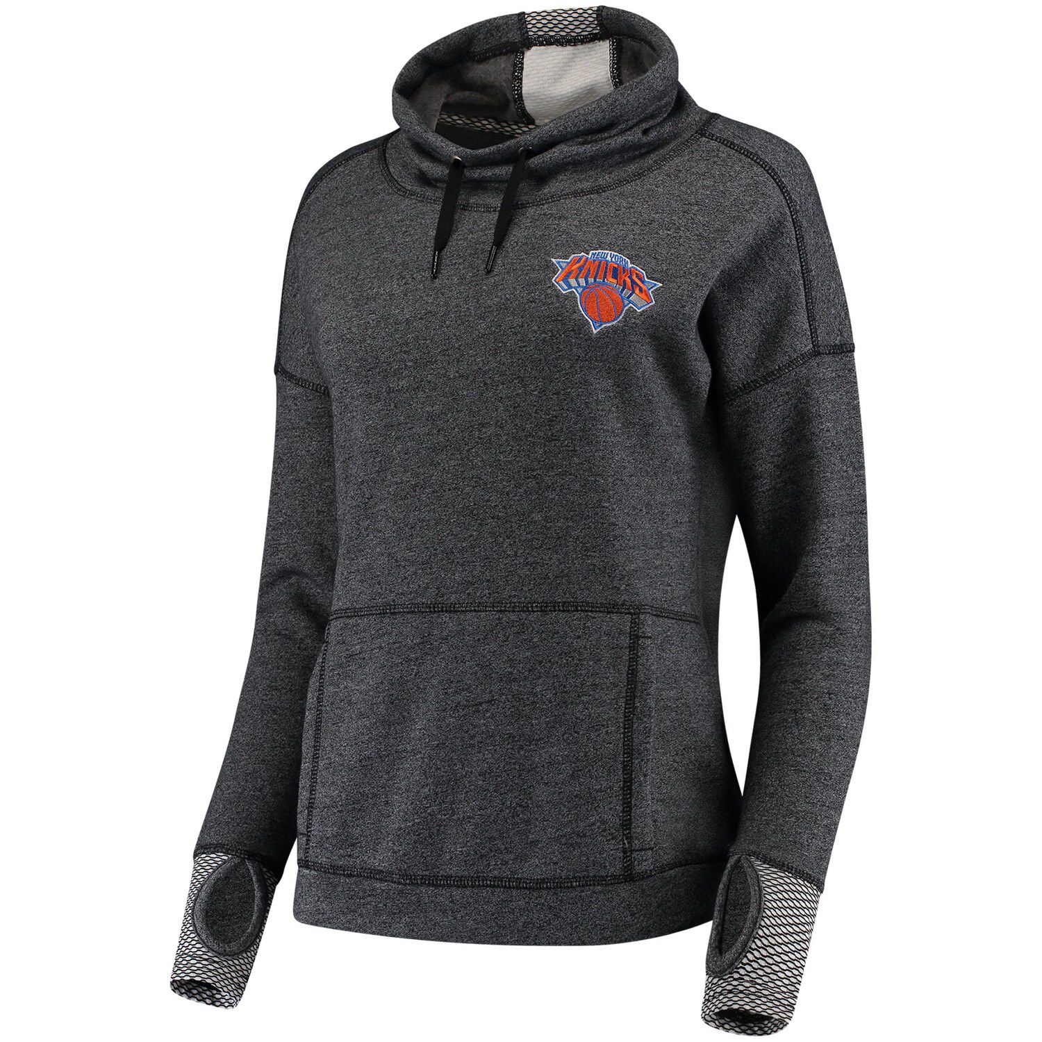 cowl neck pullover sweatshirt