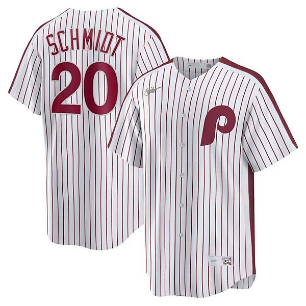 Men’s Nike Mike Schmidt Philadelphia Phillies Cooperstown Collection Name &  Number Light Blue T-Shirt