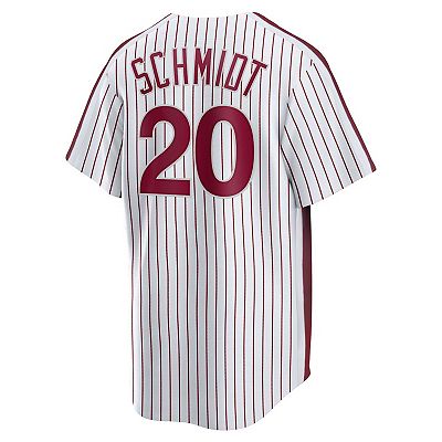 Mike Schmidt 20 Mitchell & Ness 1976 Green Cooperstown Phillies Jersey St  Patric