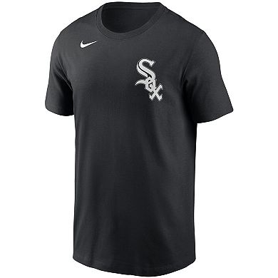 Youth Nike Yoan Moncada Black Chicago White Sox Player Name & Number T-Shirt