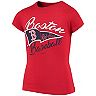 Girls Youth Red Boston Red Sox Fly the Flag T-Shirt