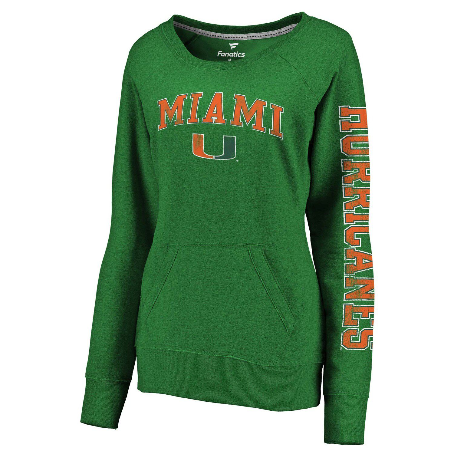 miami hurricanes crewneck