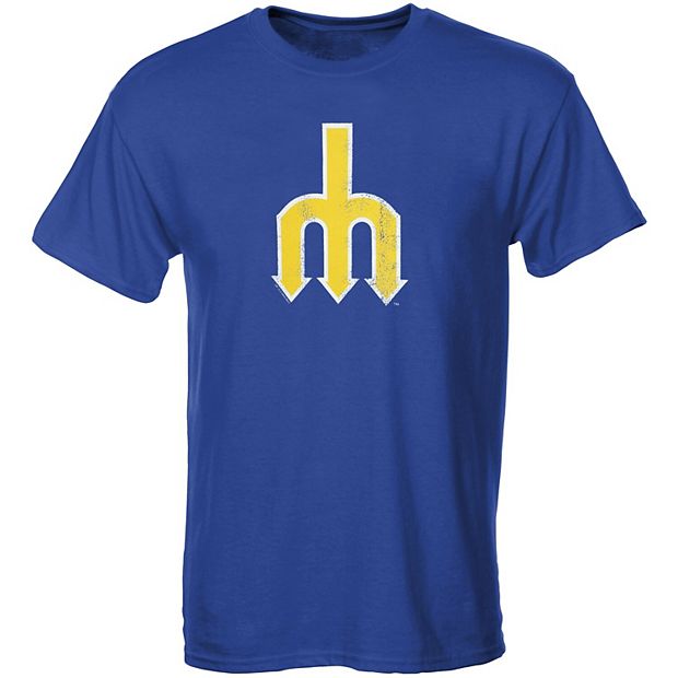Seattle Mariners Youth Cooperstown T-Shirt - Royal Blue