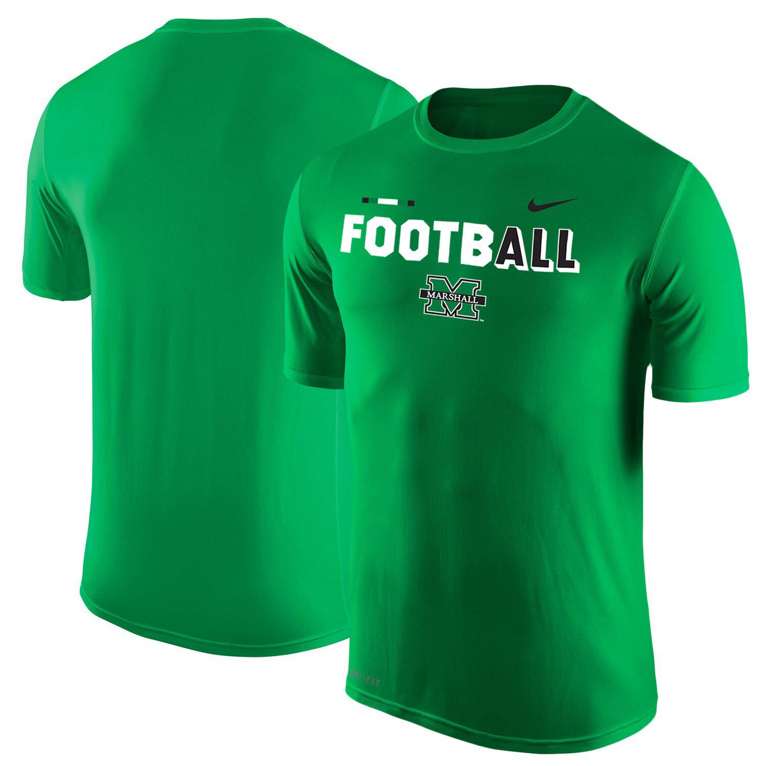 kelly green dri fit shirts