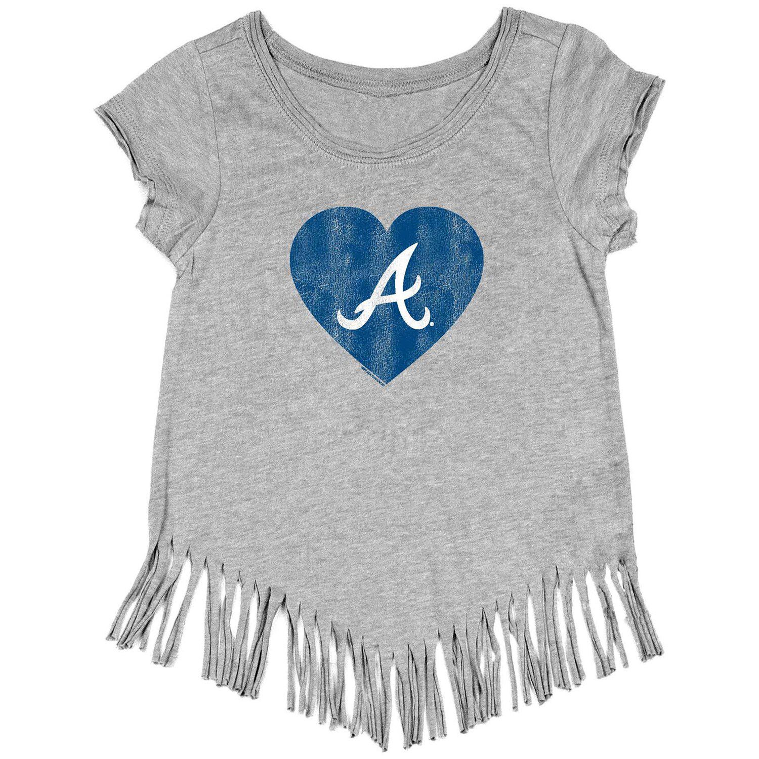 girls atlanta braves shirt