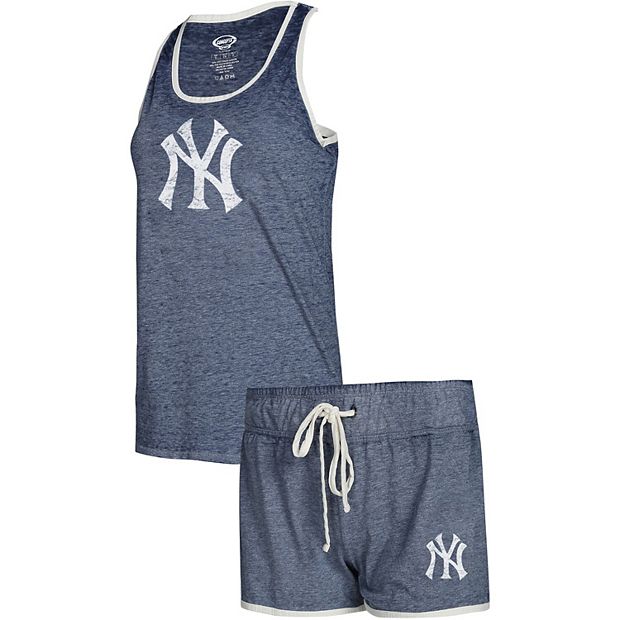 CONCEPTS SPORT Women's Concepts Sport White/Navy New York Yankees