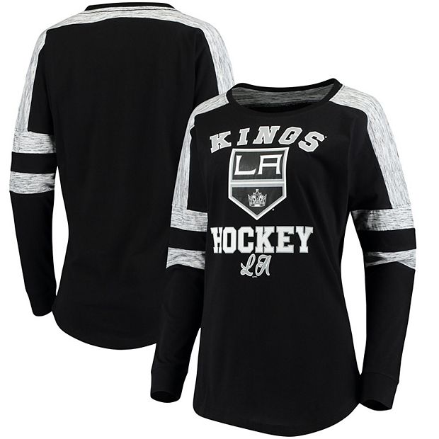 Women's 5th & Ocean by New Era Black Los Angeles Kings Baby Jersey