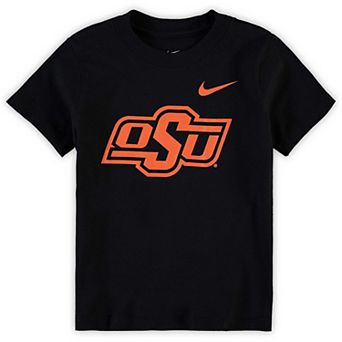 Toddler Nike Black Oklahoma State Cowboys Team Logo T-Shirt