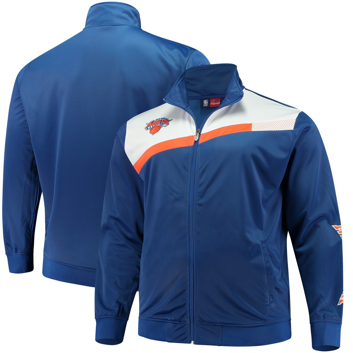 white new york knicks jacket