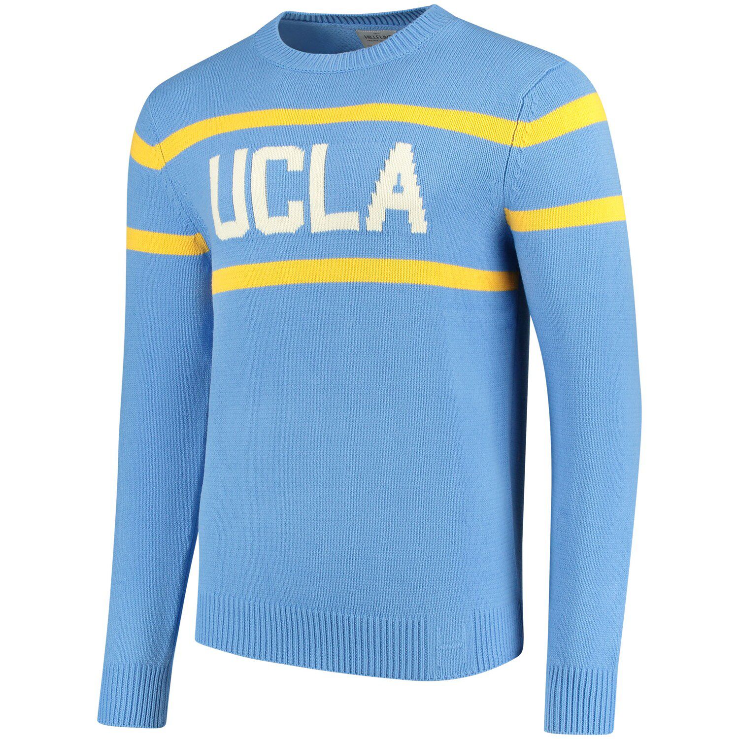mens blue knit sweater