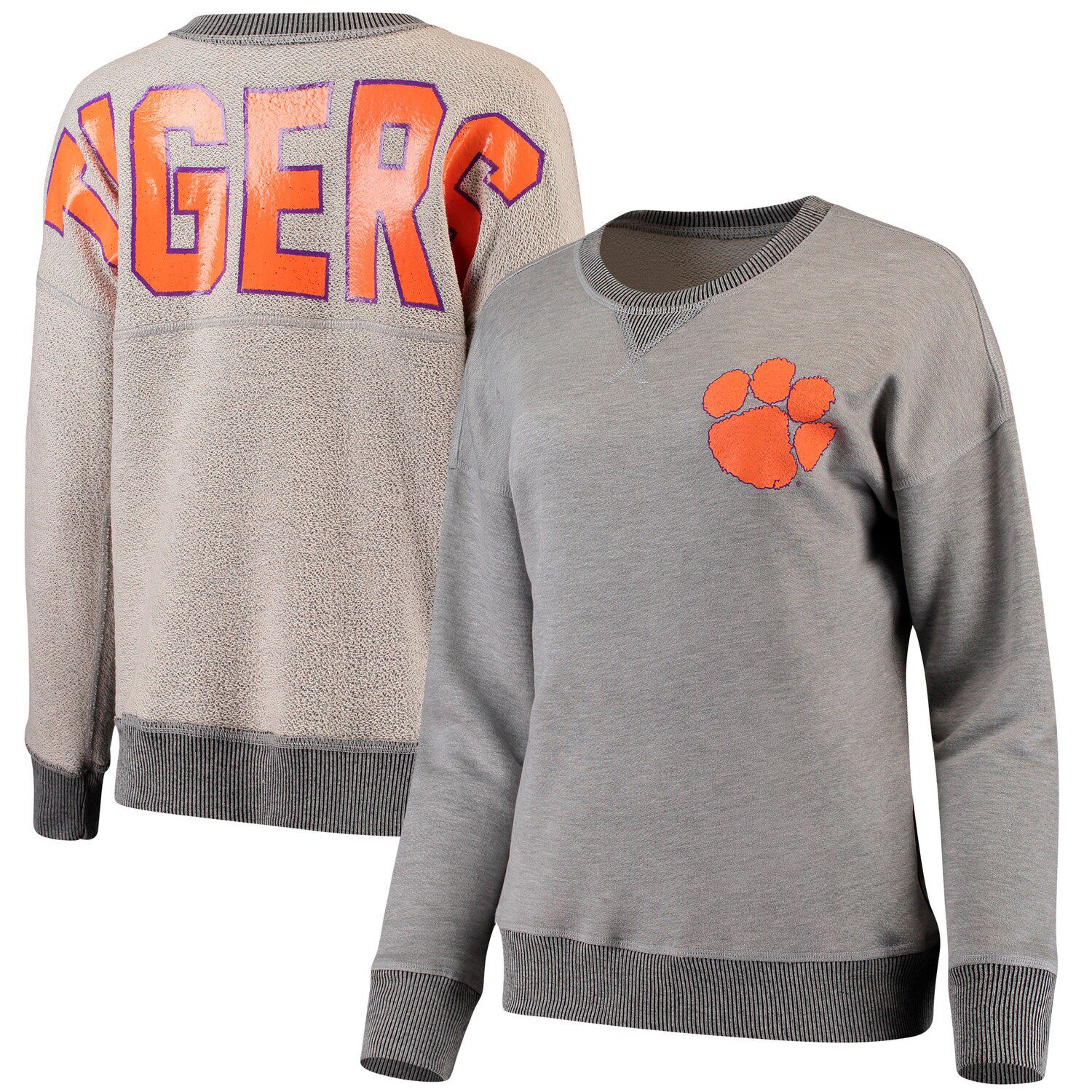 gray clemson sweatshirt