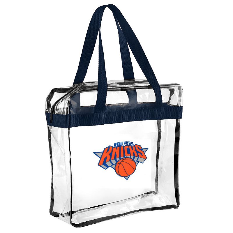 New York Knicks Clear Messenger Basic Tote Bag, Multicolor