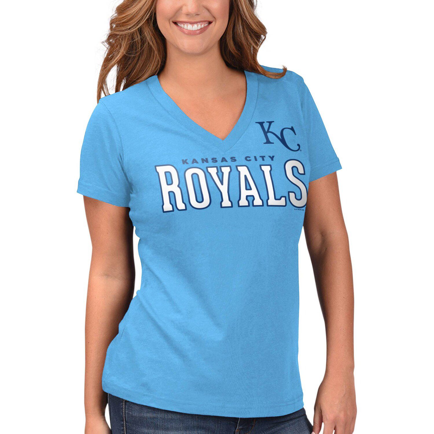 kansas city royals t shirts women's