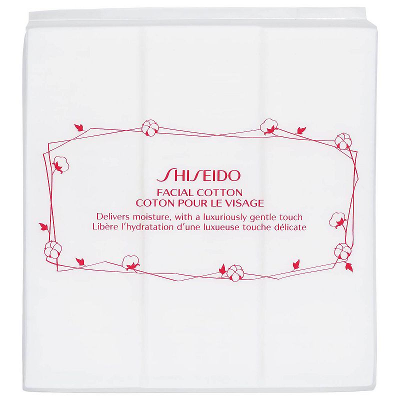 Shiseido Super-Soft, 100% Natural Facial Cotton, Size: 165 SHEETS, None