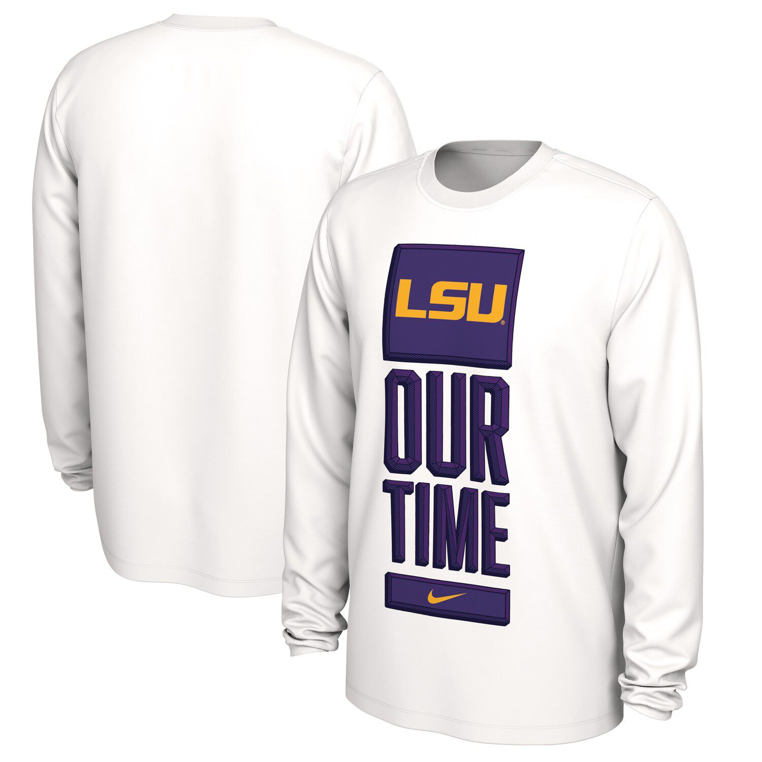 lsu men's long sleeve shirt