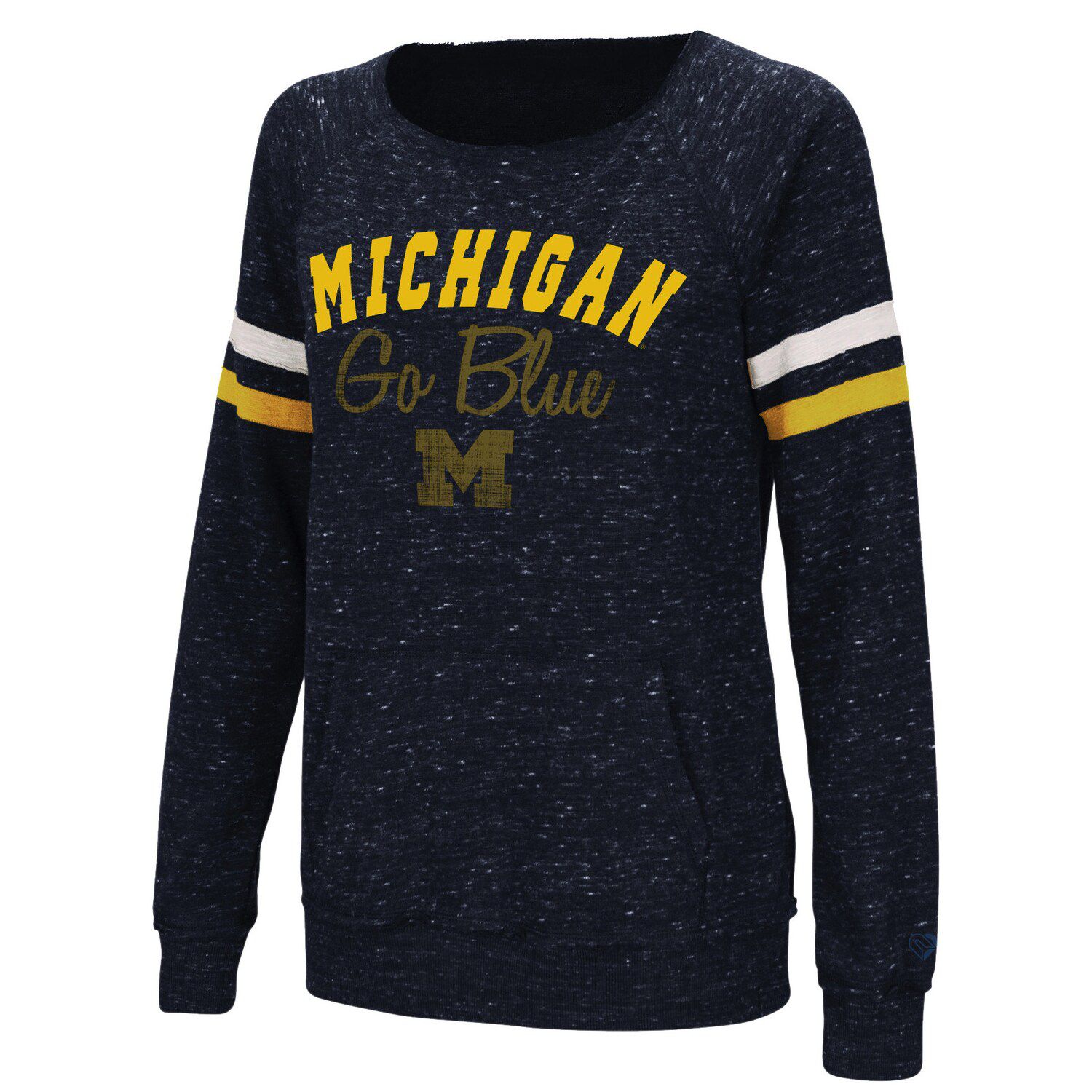 women's michigan crewneck