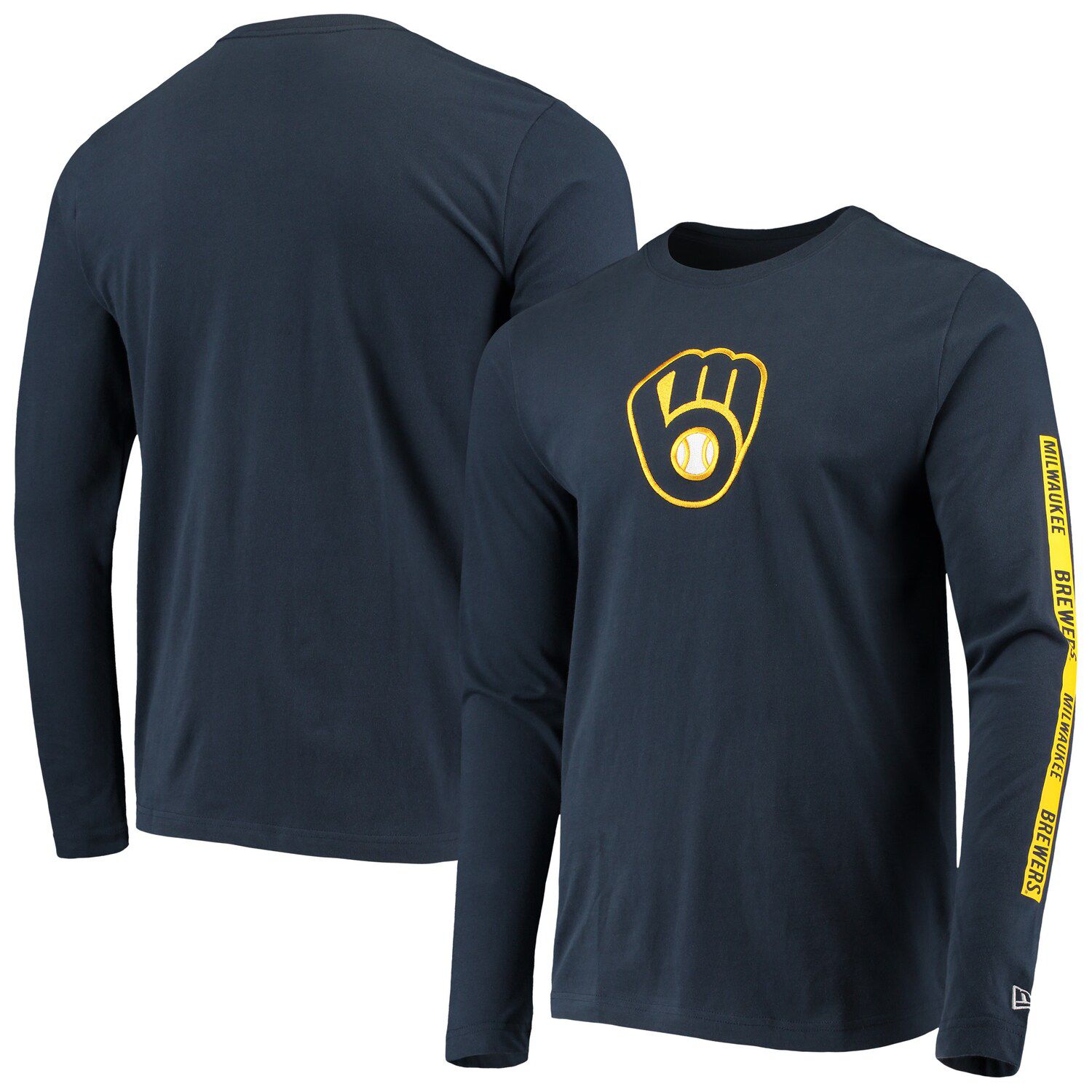 milwaukee brewers long sleeve shirt