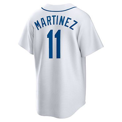 Men's Nike Edgar Martinez White Seattle Mariners Home Cooperstown Collection Replica Player Jersey