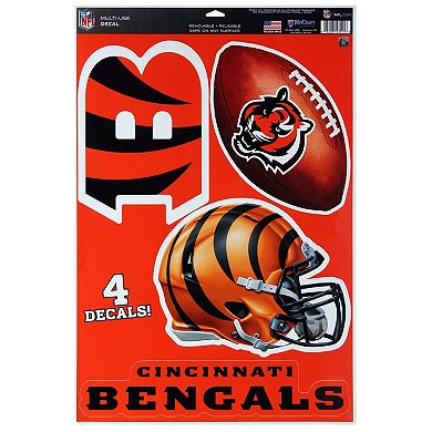 Cincinnati Bengals WinCraft Ultra Decal Sheet
